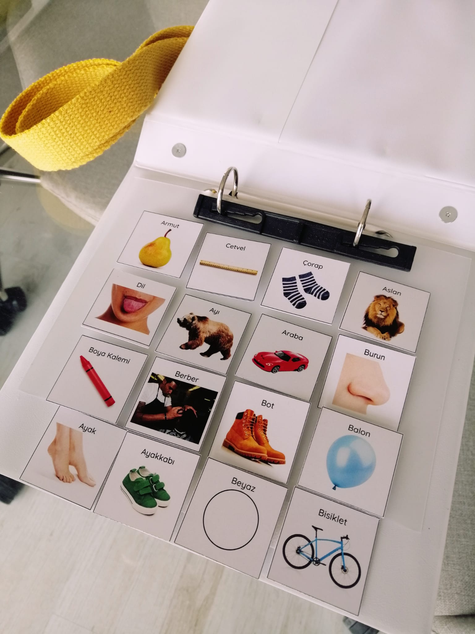 PECS Klasörü ve Görselleri