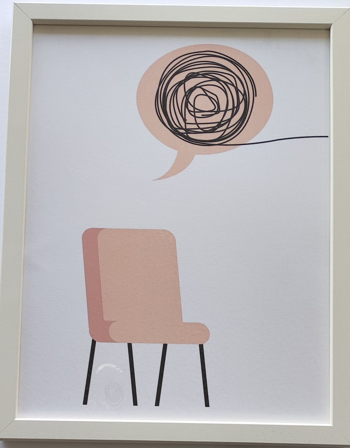 Terapist Ofis Tablosu(Sandalyeler) - Görsel 5